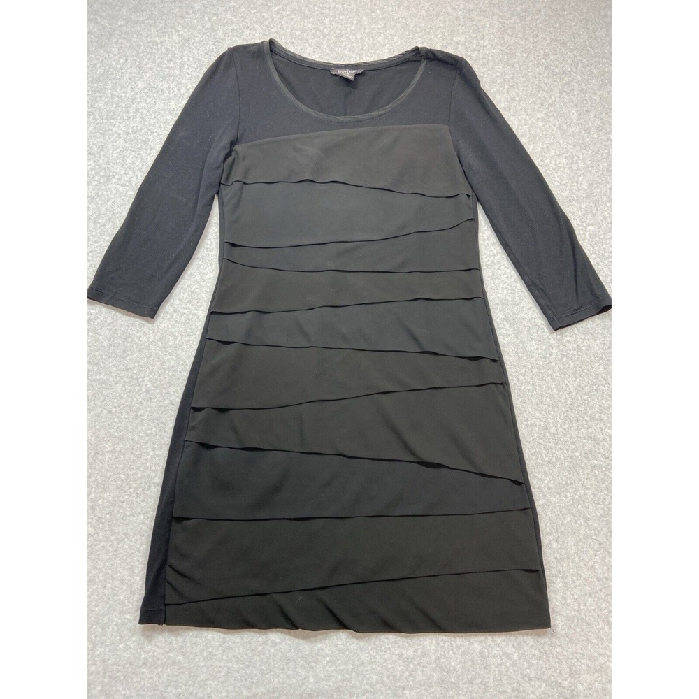 White House Black Market Womens Dress Small Black Evening Cocktail‎ Carrier